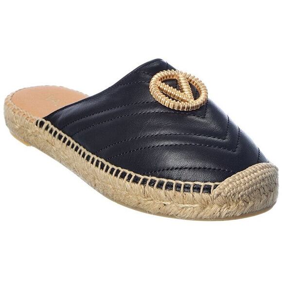 Valentino Clara Leather Espadrille - 10 - Picture 1 of 7